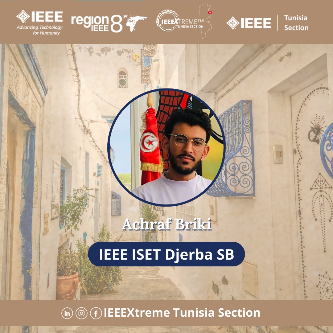 Accepted as IEEE Xtreme Ambassador Image