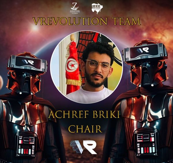 I was selected as a ChairMan of VREVOLUTION Image